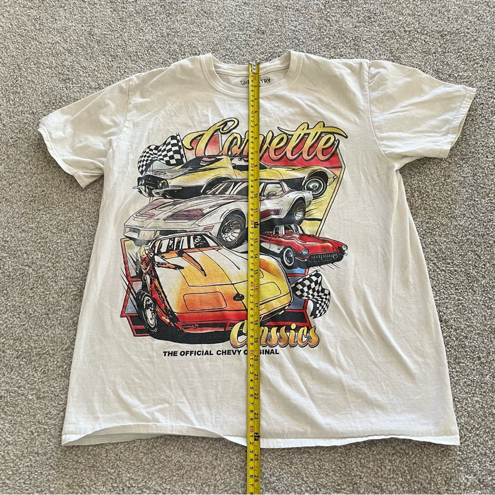Vintage Chemistry Chevy Corvette Classics Graphic GM Original Tee 100% Cotton - Picture 4 of 5